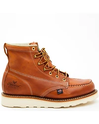 Thorogood Men's 6" Moc Toe Lace-Up Work Boots