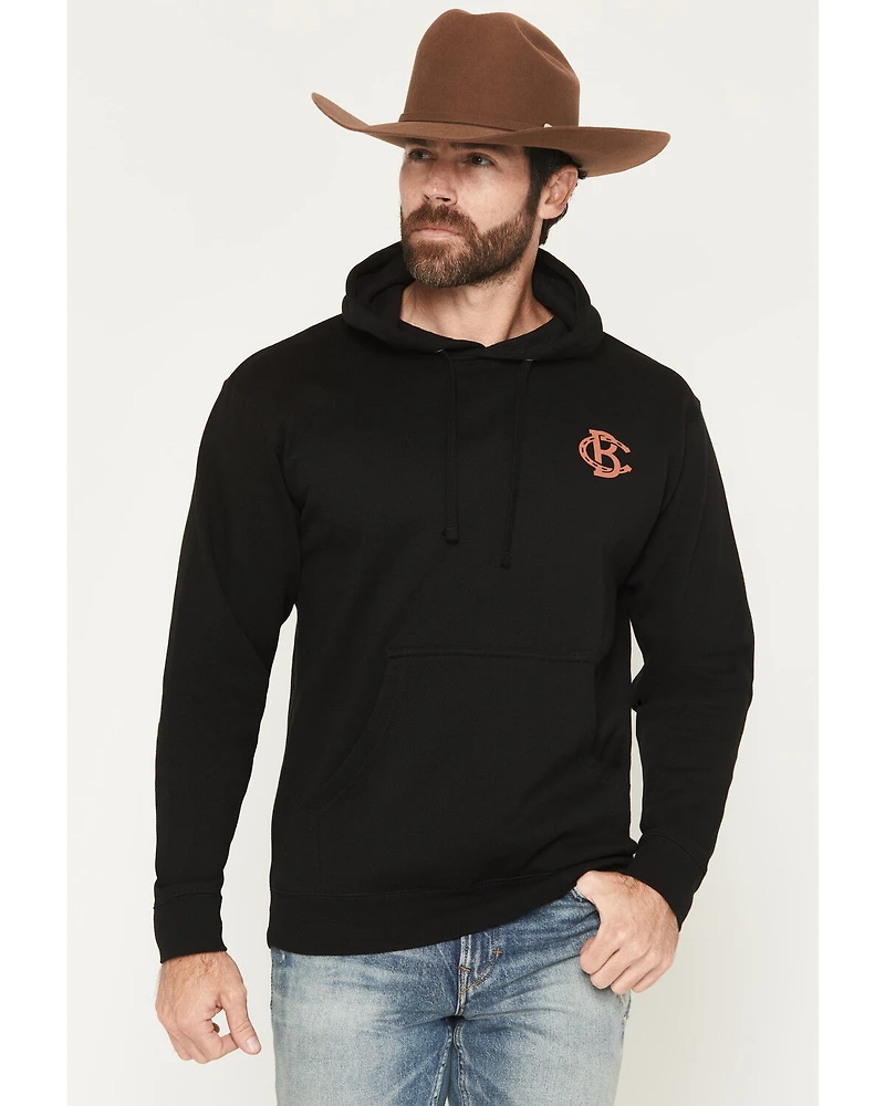 Bucking Chutes Men's Barrel Bettie Graphic Hooded Sweatshirt