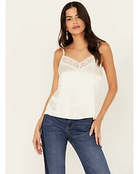 Shyanne Women's Lace Satin Cami