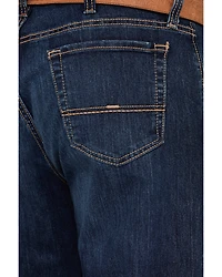 Justin Men's 1879 Medium Wash Stretch Bootcut Denim Jeans