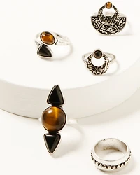 Shyanne Women's Mystic Valley Ring Set - 5 Piece