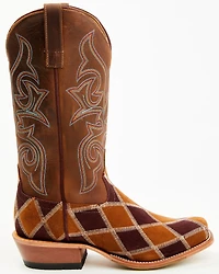 Horse Power Men's Patchwork Western Boots - Square Toe