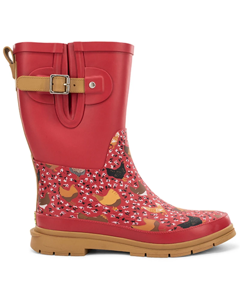 Western Chief Women's Golden Gals Mid Rain Boots