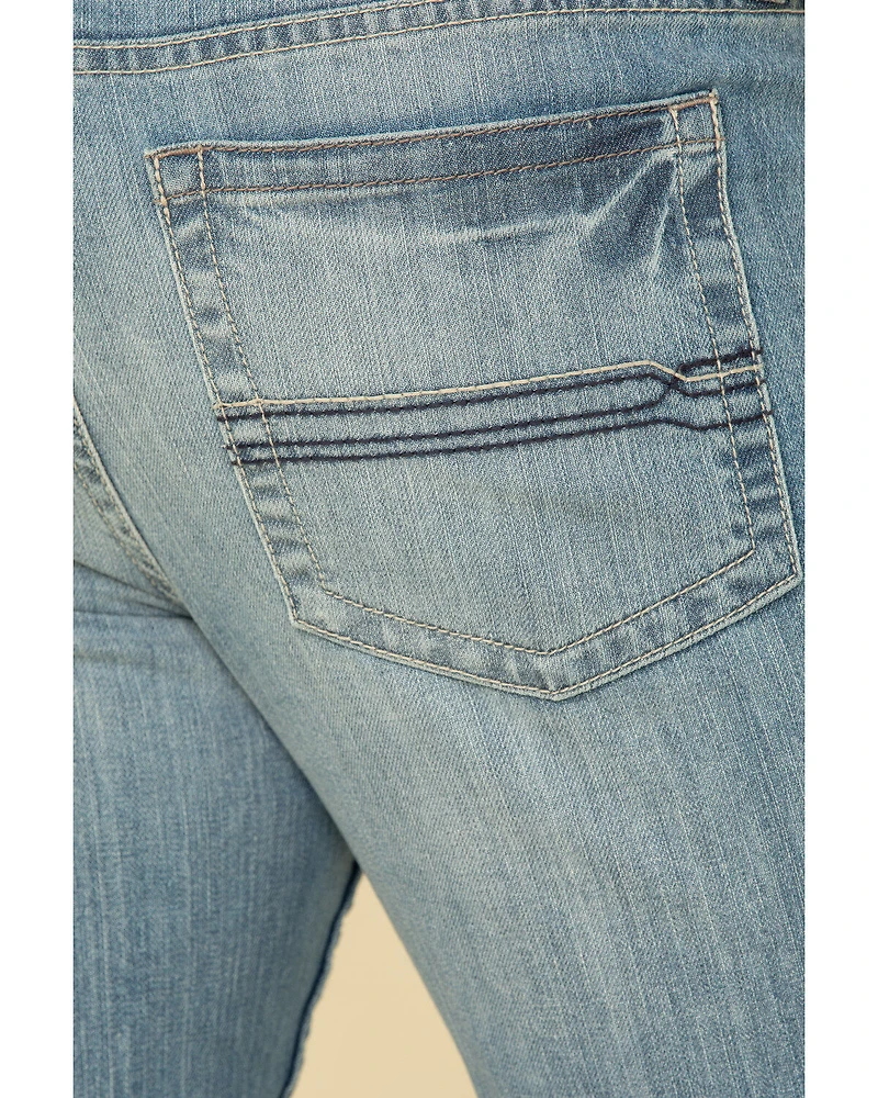 Cody James Men's Hamshackle Wash Duke Relaxed Bootcut Stretch Denim Jeans