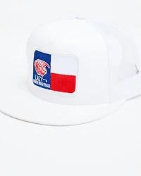 Lazy J Ranch Men's Texas Flag Patch Mesh-Back Ball Cap