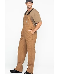 Carhartt Men's FR Duck Quilt-Lined Bib Overalls