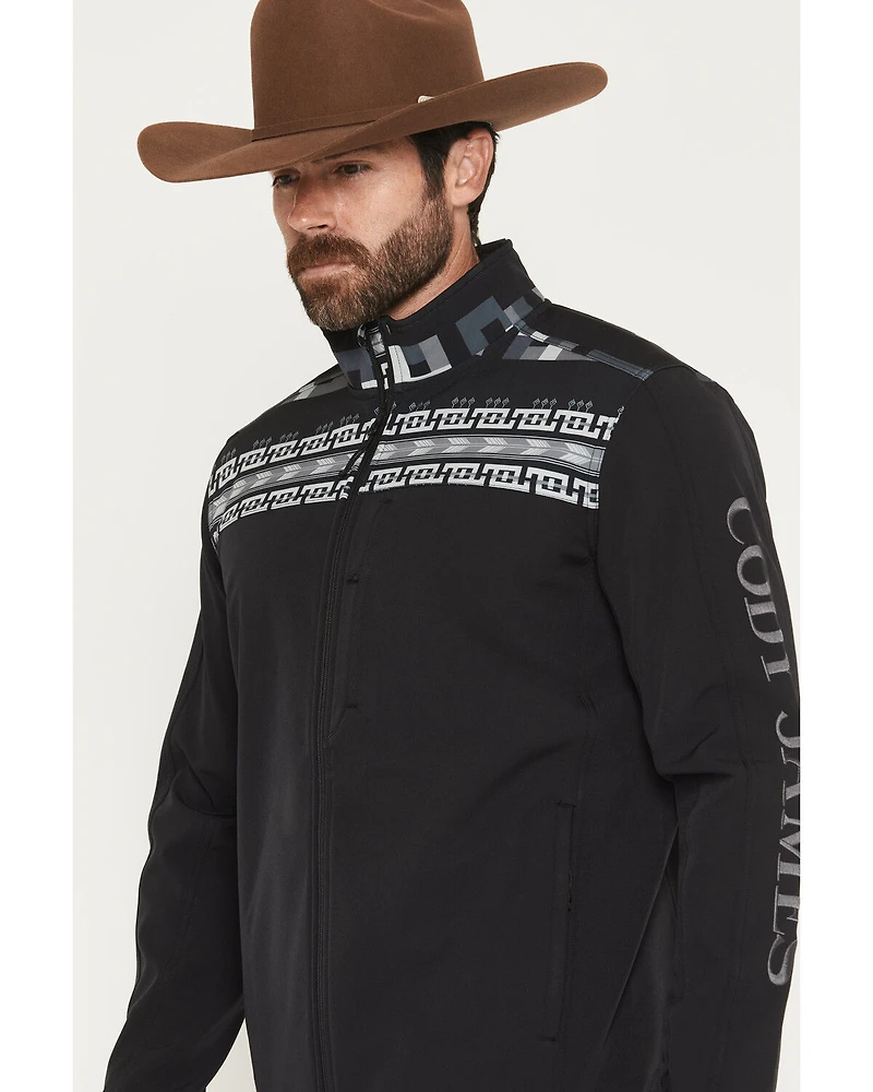 Cody James Men's Chicot Color Block Softshell Jacket