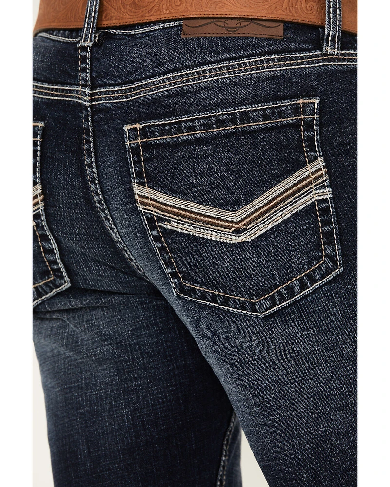 Cody James Men's Moonbeam Wash Jackson Slim Straight Stretch Denim Jeans