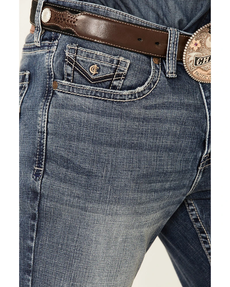 Cody James Core Men's Buster Wash Jackson Slim Straight Stretch Denim Jeans