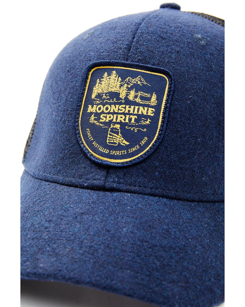 Moonshine Spirit Men's Navy Outdoor Jar Logo Patch Mesh Back Ball Cap