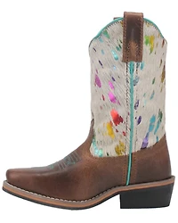 Dan Post Little Girls' Rumi Western Boots - Broad Square Toe