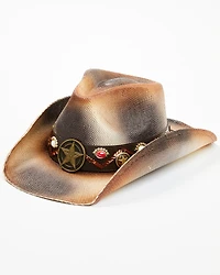 Shyanne Women's Obsessed Straw Cowboy Hat