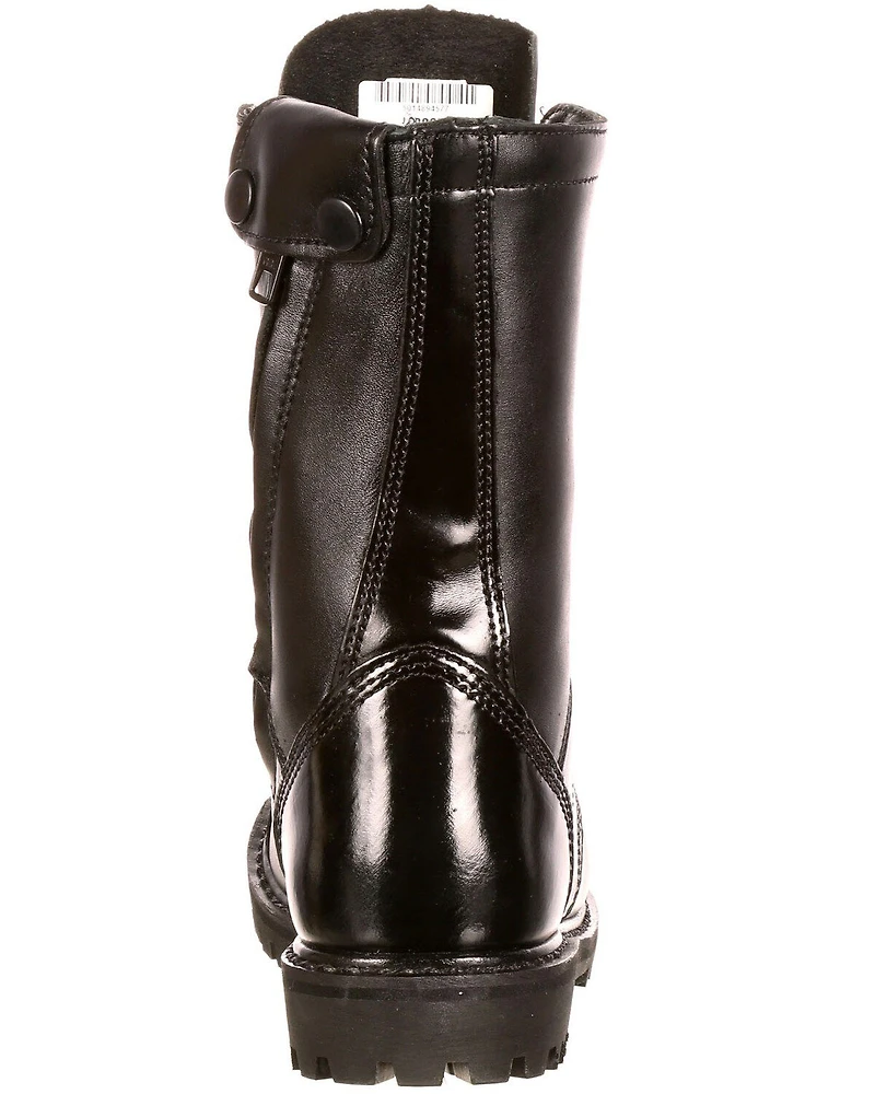 Rocky Women's Side Zipper Work Boots - Round Toe