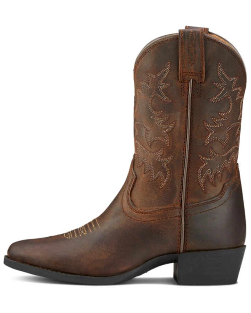 Ariat Boys' Heritage Western Boots - Round Toe