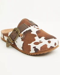 Very G Women's Andi Cow Print Shoes