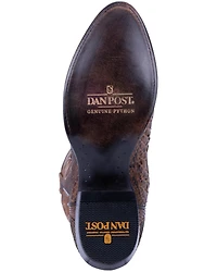 Dan Post Men's Manning Exotic Python Western Boots - Round Toe