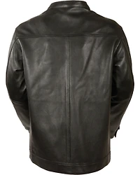 Milwaukee Leather Men's Black Club Style Shirt Jacket - Big 5X
