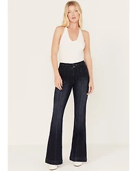 Shyanne Women's Dark Wash Trouser Jeans