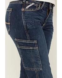 Ariat Women's Rebar Pilar Medium Wash Flex Riveter Bootcut Work Jeans