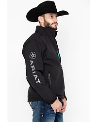 Ariat Men's Black Logo 2.0 Softshell Jacket - Tall