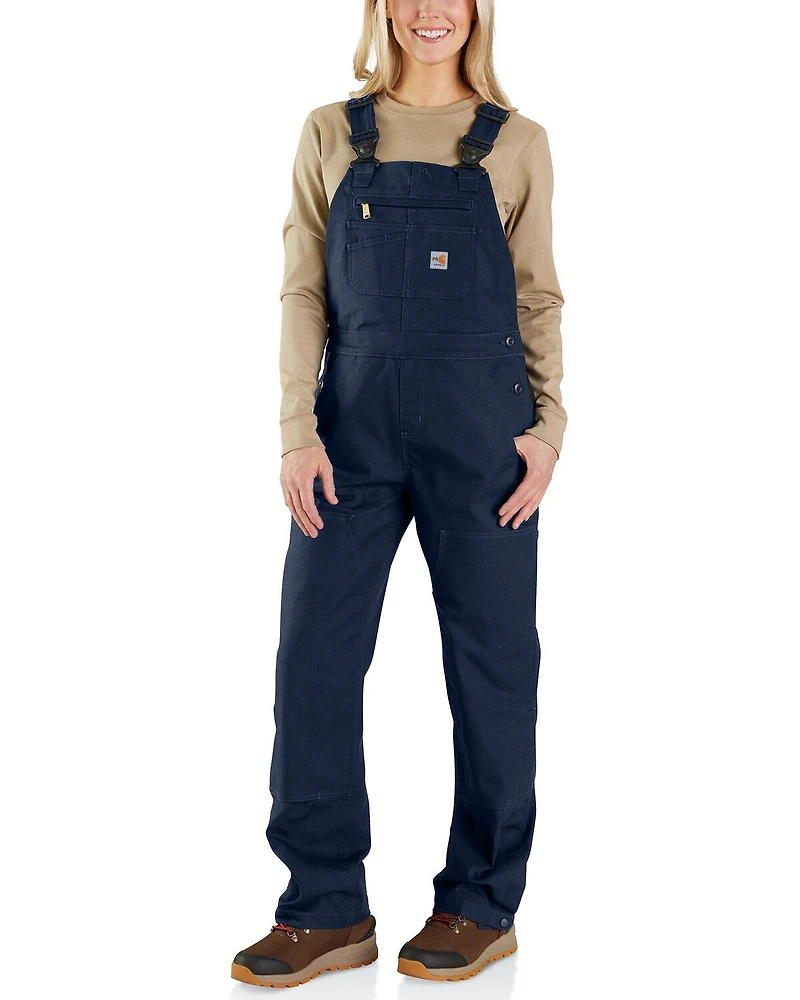 Carhartt Women's FR Rugged Flex® Loose Fit Duck Bib Overalls