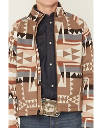 RANK 45® Boys' Cheneka Southwestern Print Softshell Jacket