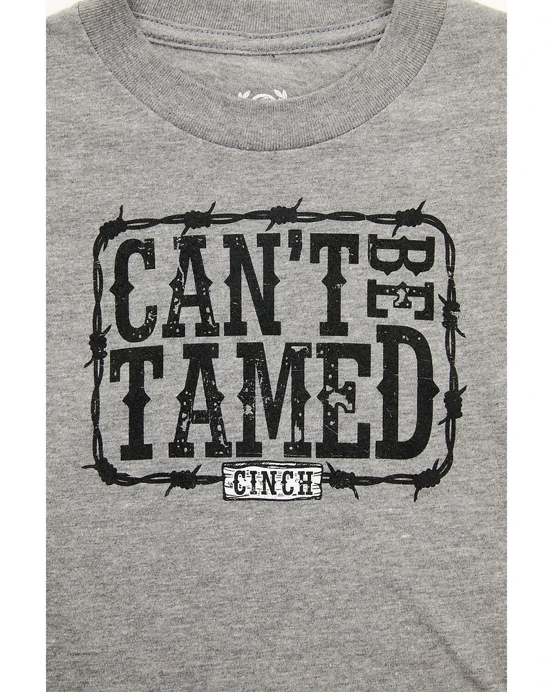Cinch Infant Boys' Can't Be Tamed Short Sleeve Graphic T-Shirt