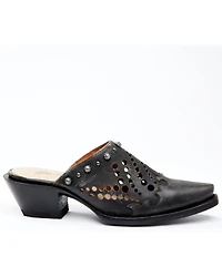 Dan Post Women's Inlay Mules - Snip Toe