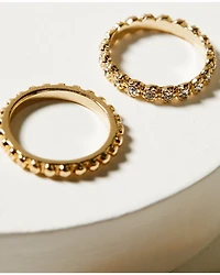 Shyanne Women's Gold Heart Ring Set - 4 Piece
