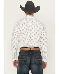 Ariat Men's Ross Wrinkle Free Geo Print Long Sleeve Button-Down Western Shirt