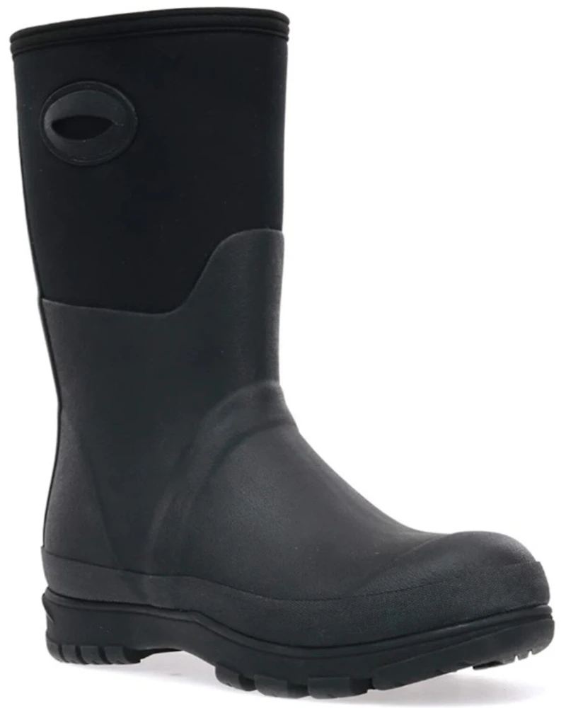 Western Chief Women's Solid Neoprene Mid Rain Boots - Round Toe