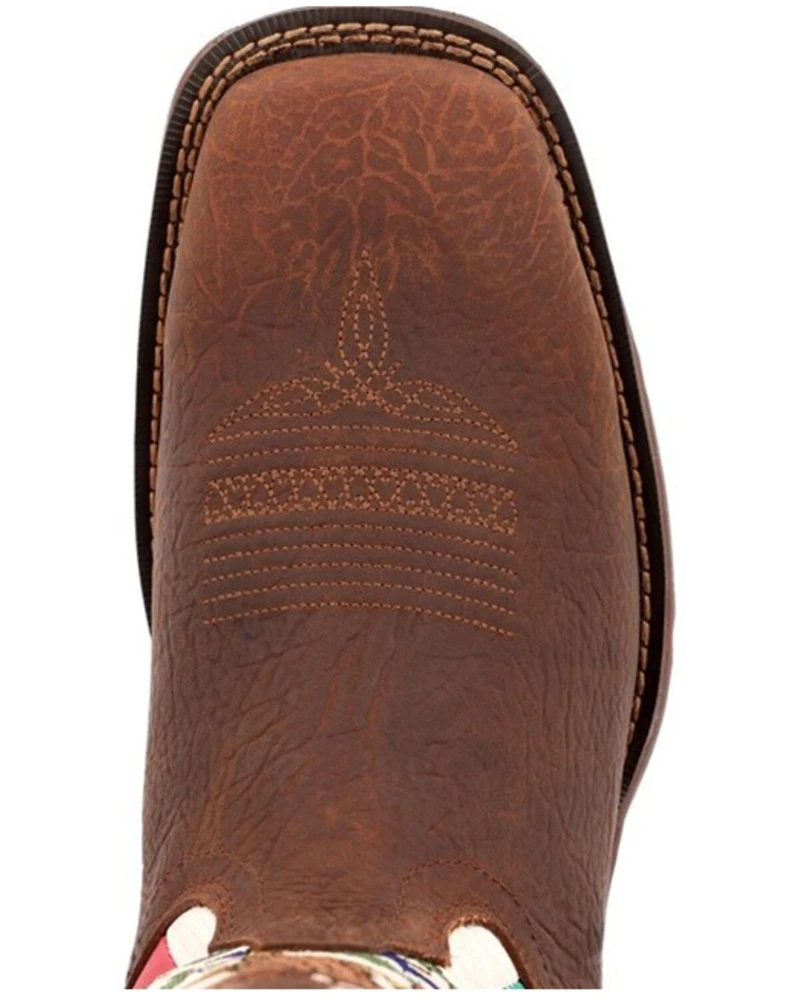 Durango Men's Mexico Flag Western Performance Boots - Steel Toe