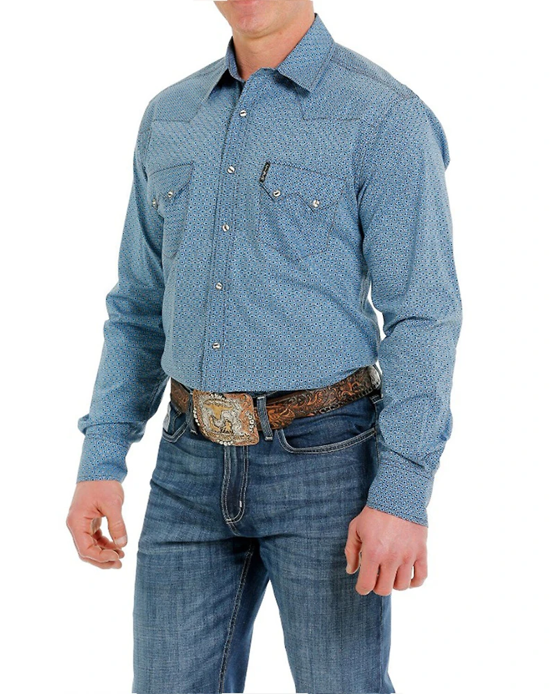 Cinch Men's Multi Long Sleeve Western Snap Shirt