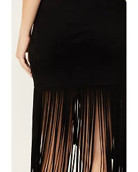 Idyllwind Women's Shiloh Asymmetrical Faux Suede Skirt