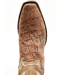 El Dorado Men's Exotic Alligator Western Boots