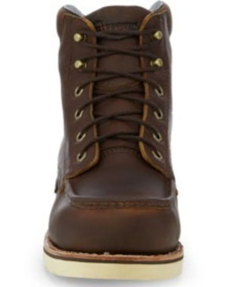 Chippewa Men's 6" Edge Walker Waterproof Moc Work Boots - Composite Toe