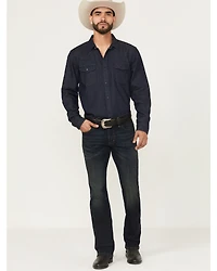 Cody James Black 1978™ Men's Jericho Wash Dexter Slim Bootcut Stretch Denim Jeans