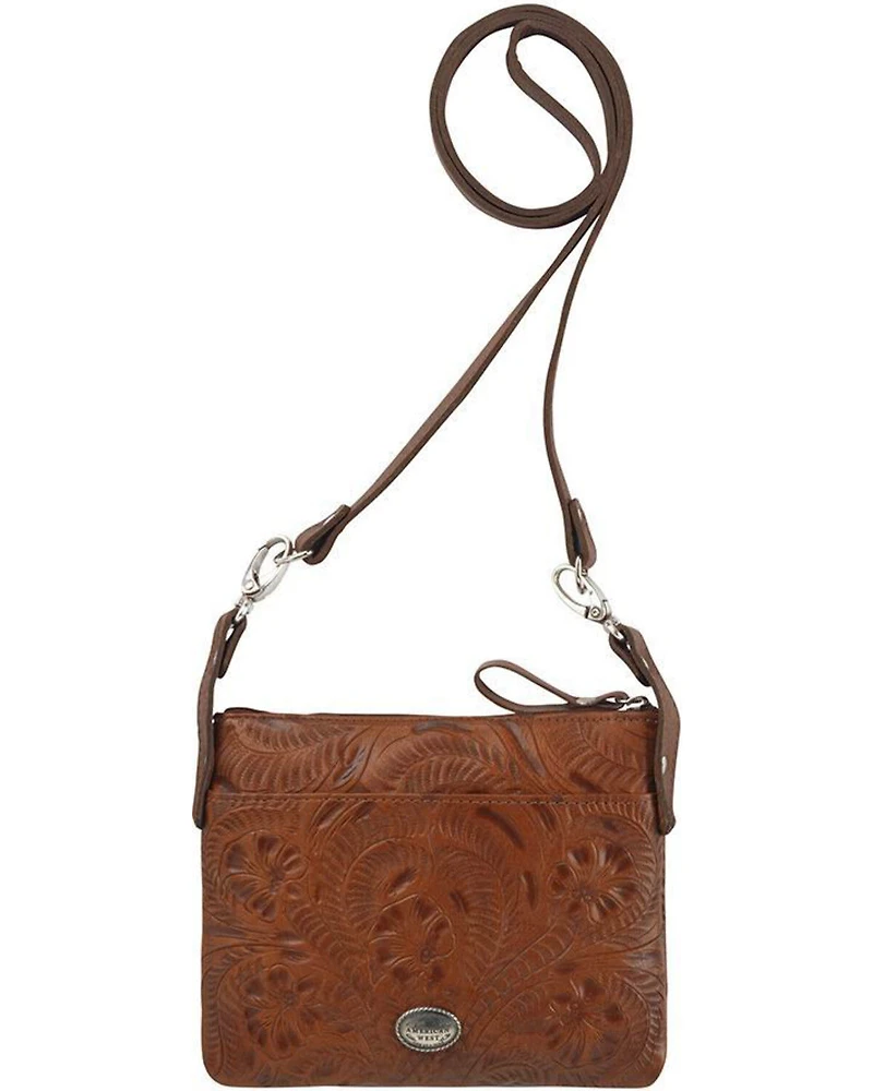 American West Women's Trail Rider Crossbody Bag