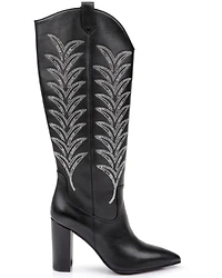Daniel X Diamond Women's The Tall T Leather Western Boots - Snip Toe