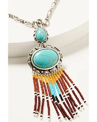 Shyanne Women's Frontier Antique Silver Necklace