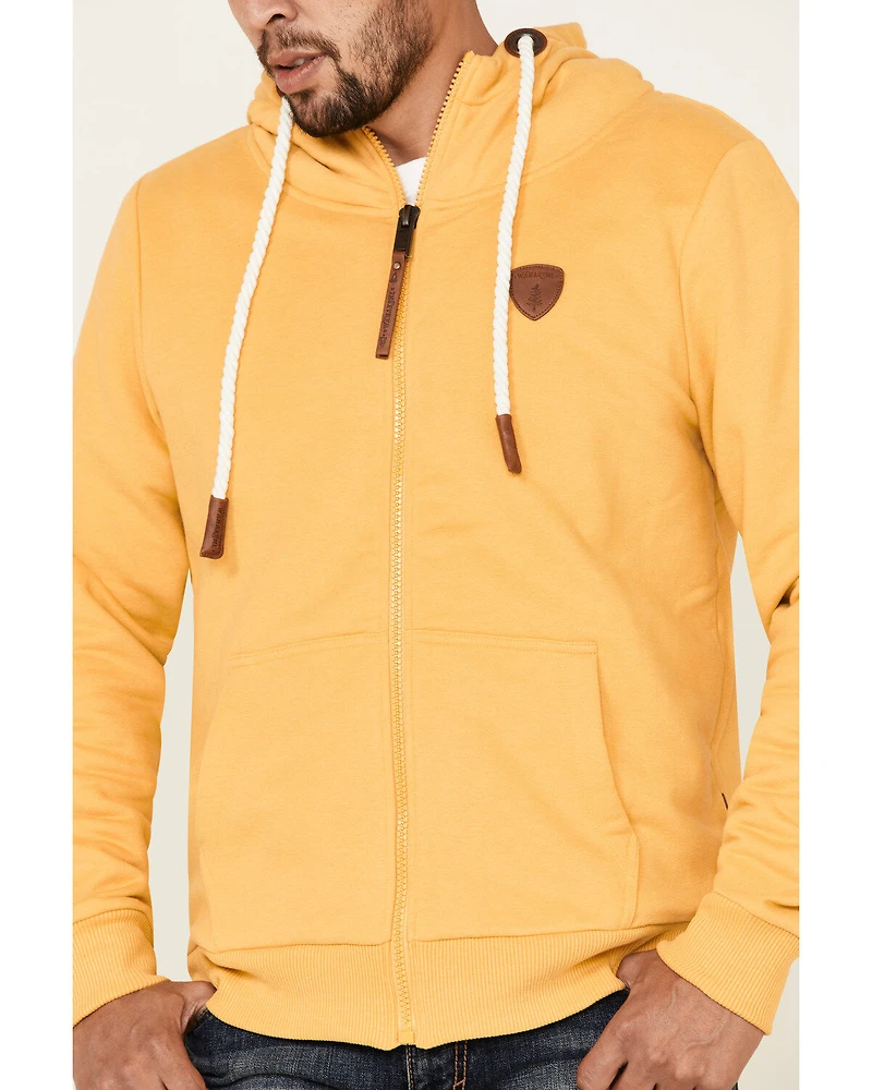 Wanakome Men's Zeus Zip-Up Hooded Jacket