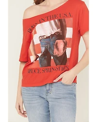 Day Dreamer Women's Bruce Springsteen Born The USA Short Sleeve Graphic Tee