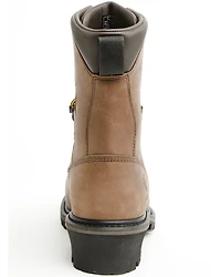Hawx Men's 8" Logger Lace-Up Waterproof Work Boot - Steel Toe