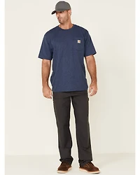Carhartt Men's Loose Fit Heavyweight Logo Pocket Work T-Shirt