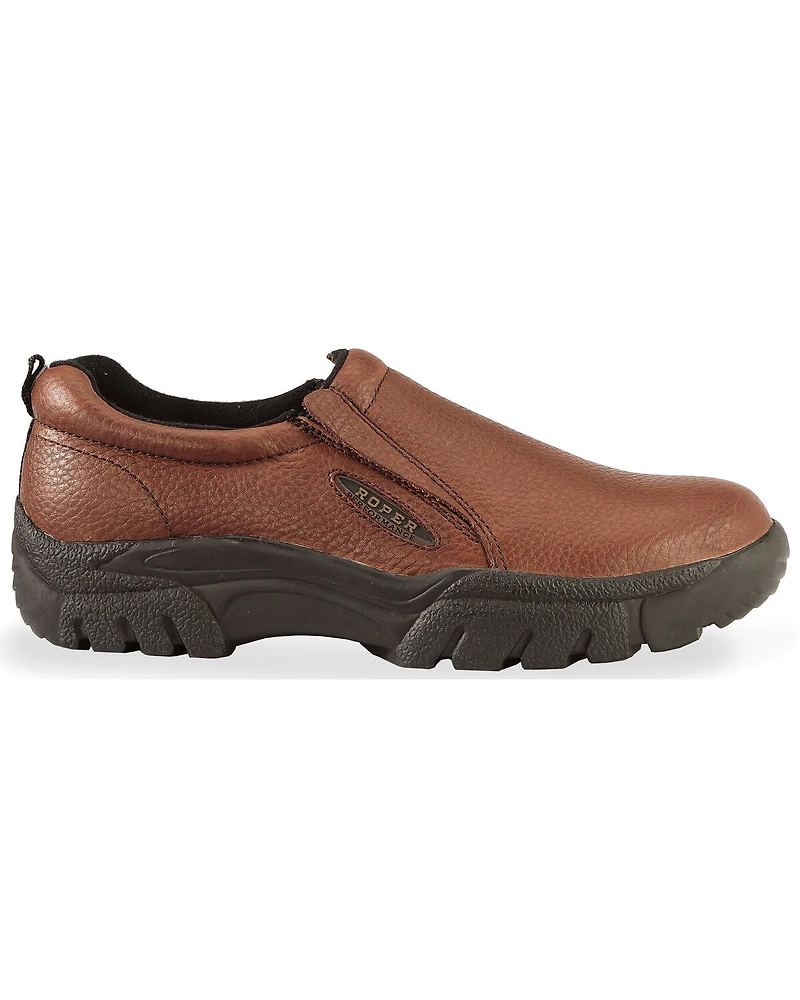 Roper Performance Slip-On Casual Shoes - Wide