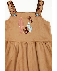 Shyanne Toddler Girls' Emelin Embroidered Faux Suede Skirtall