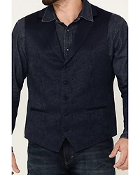 Cody James Men's Nashville Paisley Print Vest