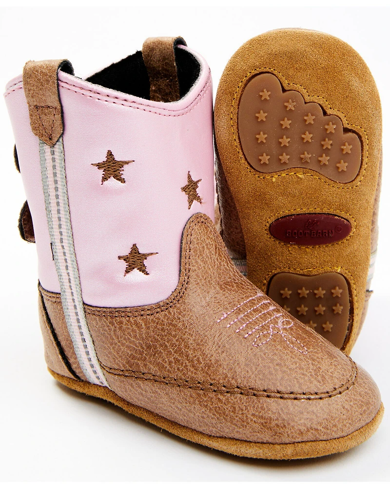 Boot Barn Infant Girls' Lia Poppet Little Star Western Boots - Round Toe