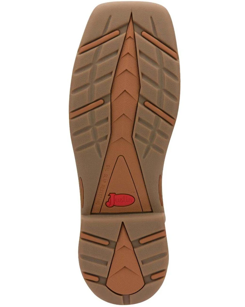 Justin Men's Stampede Rush Western Work Boots - Composite Toe