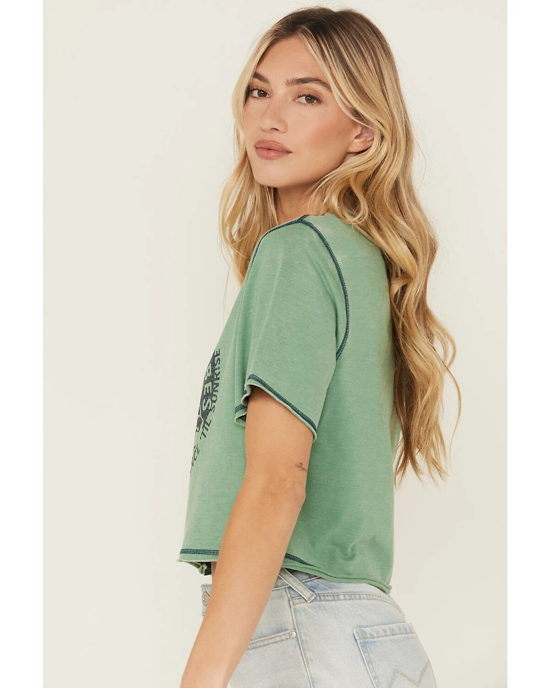 Cleo + Wolf Women's Desert Festival Short Sleeve Graphic Tee